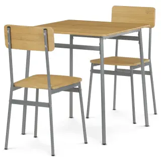 Jídelní set s 2 židlemi AUT-O2122 – TOP akční produkt kategorie