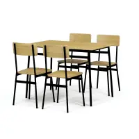 Jídelní set s 4 židlemi AUT-O2155 Autronic