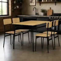 Jídelní set s 4 židlemi AUT-O2155 Autronic (foto 2)