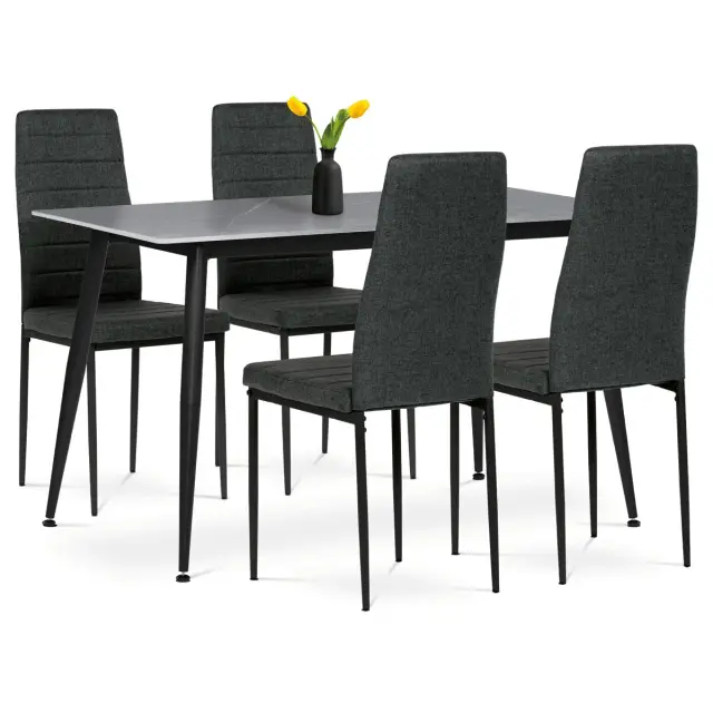 Jídelní set s 4 židlemi ASE-1003 Autronic