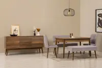 Jídelní set se stolem a konzolí VINA Bench 04 0701 (set 6 ks) ASIRGROUP (foto 40)