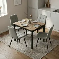 Jídelní stůl rozkládací 60-90x60 cm GDT-206 Autronic (foto 2)