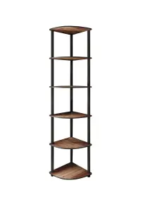 Knihovna BOOKCASE 5 Corner ASIRGROUP (foto 14)