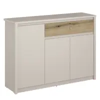 Komoda, kašmír/dub evoke, KAROS 3D1S Kondela (foto 2)