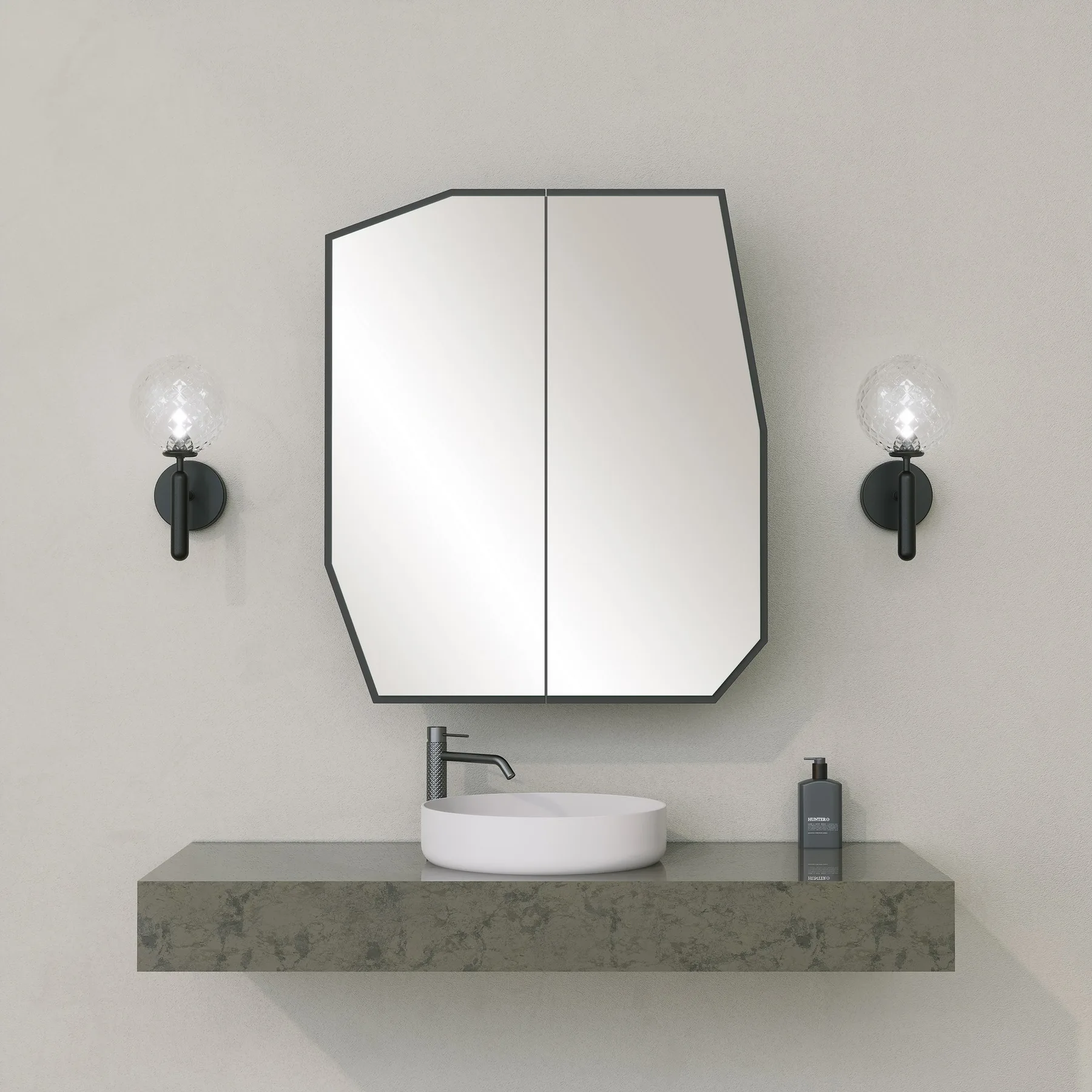 Komoda QUARTZ – Cabinet / Černá ASIRGROUP