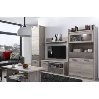 Konferenční stolek 120, kaštan nairobi/onyx, JESI NEW Kondela (foto 6)