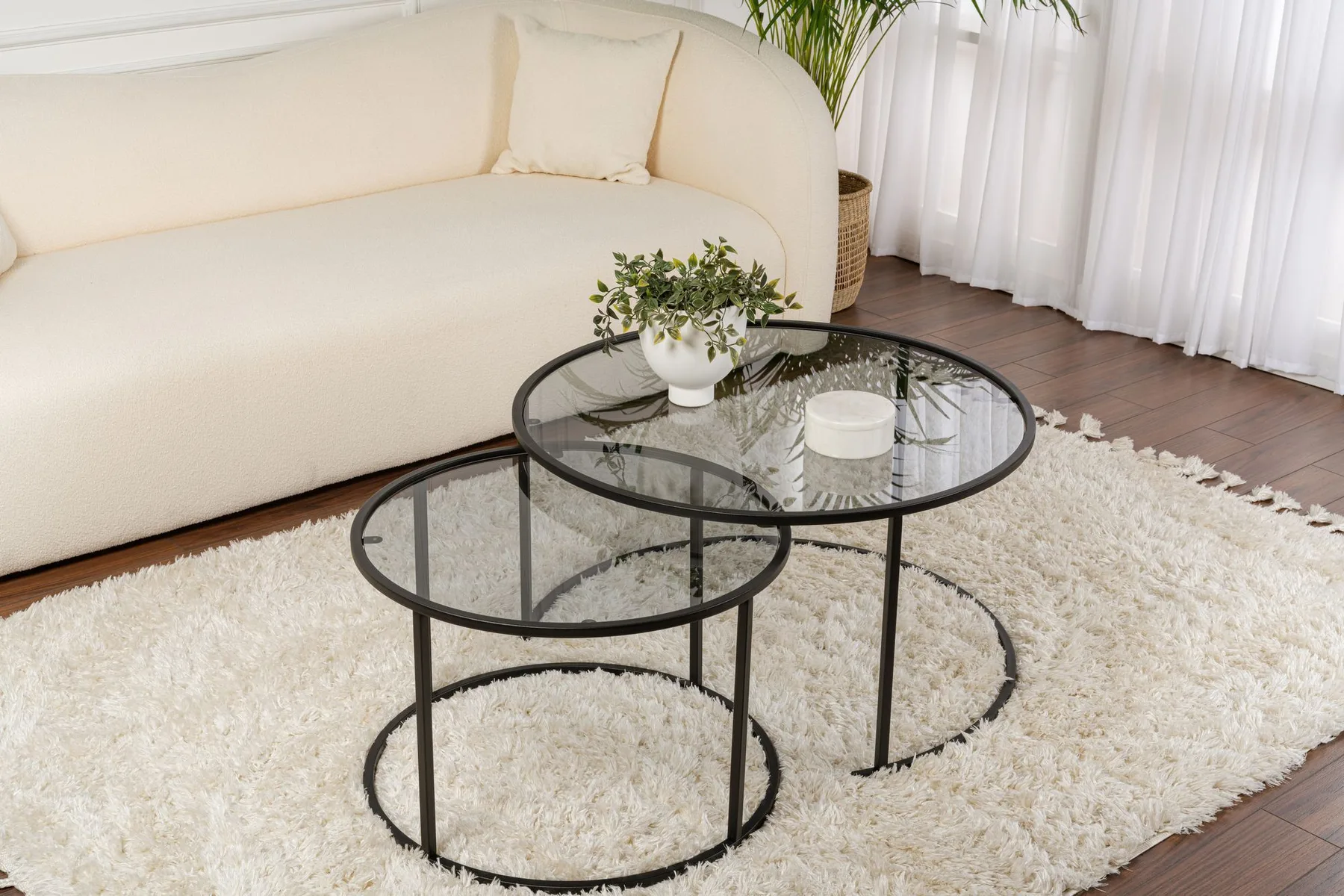 Konferenční stolek BLACK-GREY-80-60 ASIRGROUP