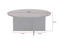 Konferenční stolek SOLEIL ASIRGROUP (foto 127)