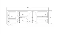 Konzolový stolek FERLIS ASIRGROUP (foto 423)