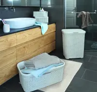 Koš na prádlo RATTAN STYLE Rojaplast (foto 52)