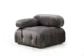 Křeslo BUBBLE L1 – Šedá ASIRGROUP