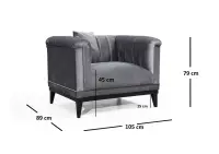Křeslo ušák TRENDY ASIRGROUP (foto 3)