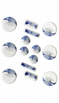 Kuchyňské doplňky BLUE (set 6 ks) ASIRGROUP (foto 841)