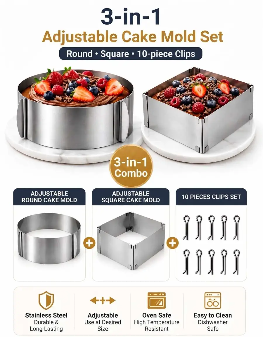 Kuchyňské doplňky EL-022 (set 10 ks) ASIRGROUP