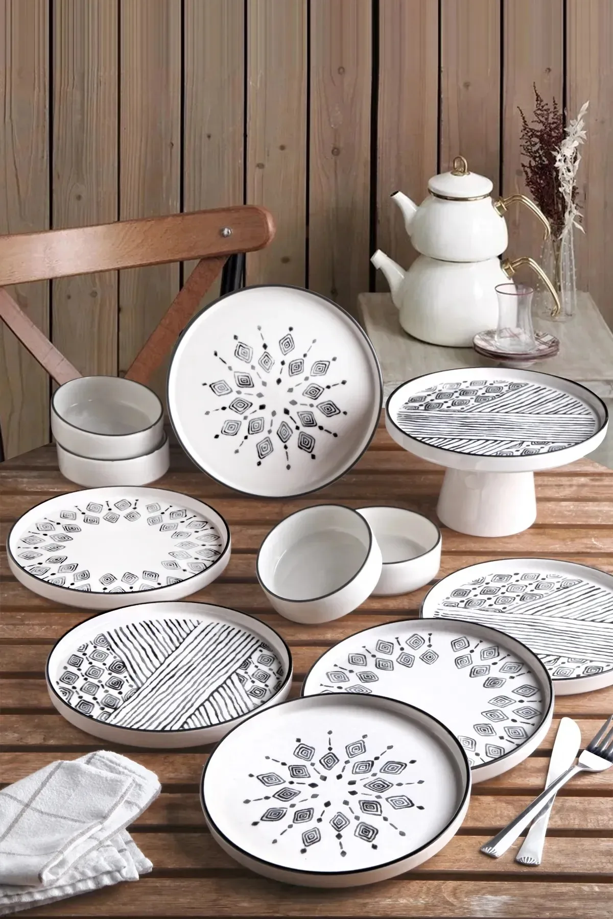 Kuchyňské doplňky K-11-PRC-ETHNICAL (set 11 ks) ASIRGROUP