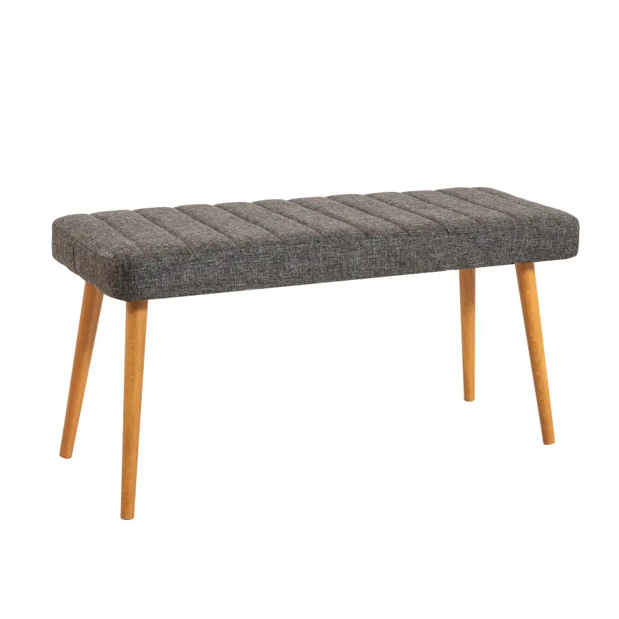 Lavice STORMI – Bench / Bílá / Antracitová ASIRGROUP