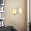 Nástěnná lampa BALCOVA – Stříbrná / N-346 ASIRGROUP