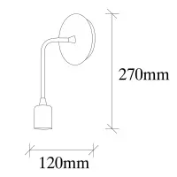 Nástěnná lampa DARTINI ASIRGROUP (foto 28)