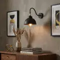 Nástěnná lampa SAGLAM – Černá / 3742 ASIRGROUP