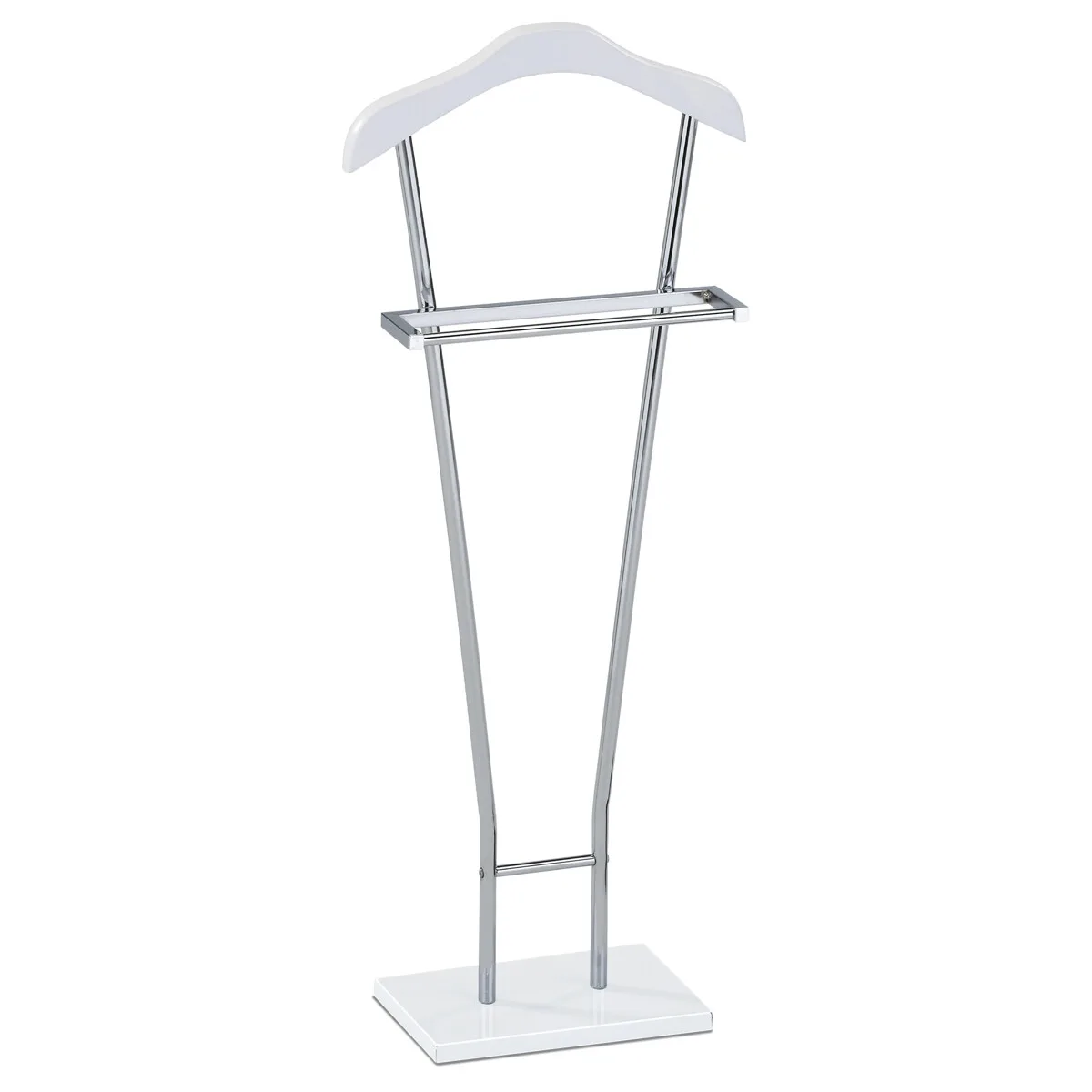 Němý sluha, kov, bílá, 83499-04 WT Autronic