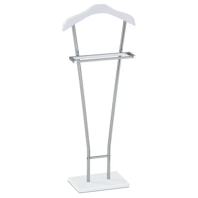 Němý sluha, kov, bílá, 83499-04 WT Autronic