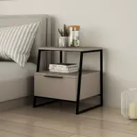 Noční stolek PAL Light Mocha v2 ASIRGROUP