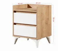 Noční stolek TUVALLE ASIRGROUP (foto 6)