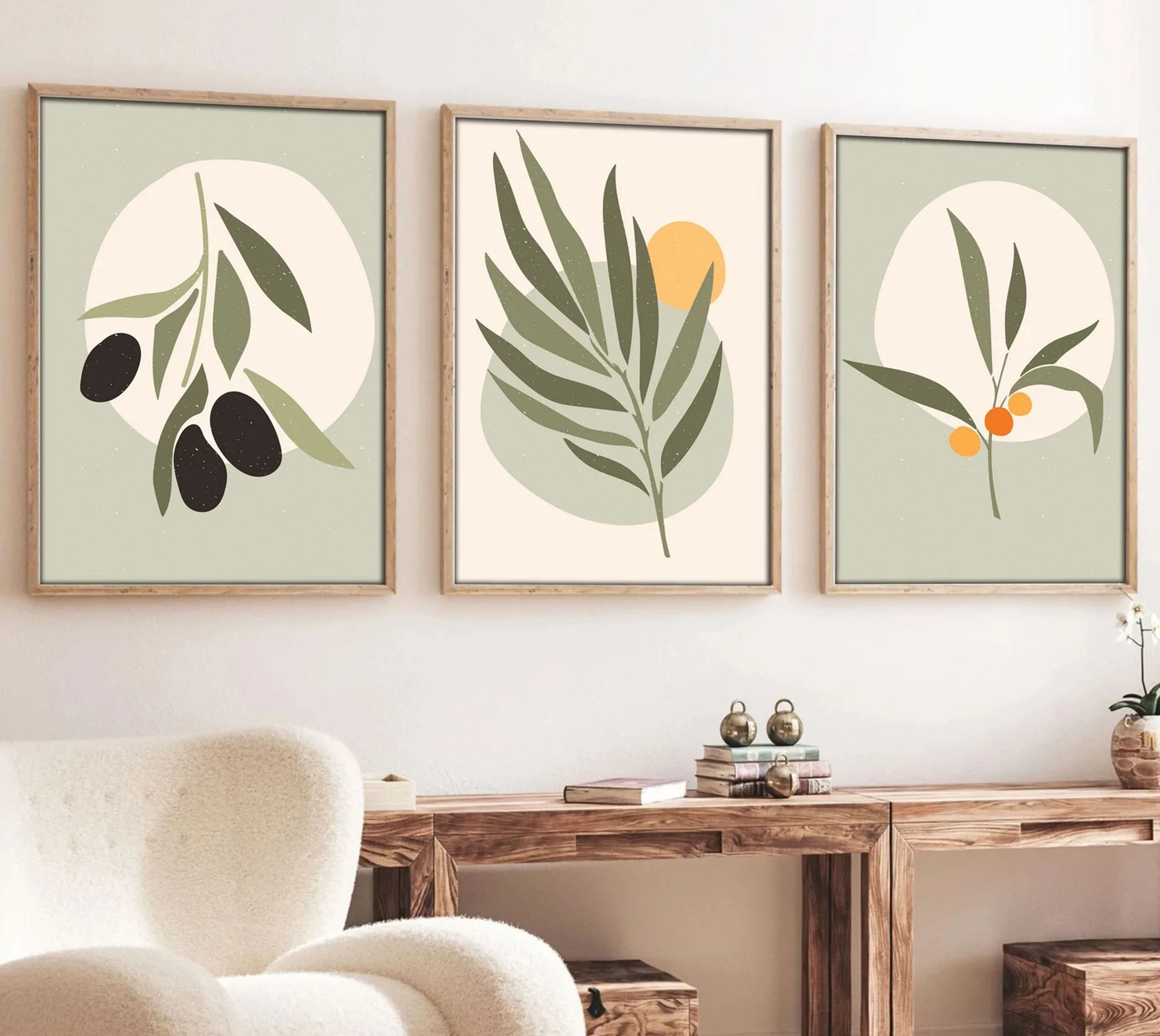 Obraz HUHU116 (set 3 ks) 70x50 cm ASIRGROUP