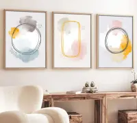 Obraz HUHU125 (set 3 ks) 70x50 cm ASIRGROUP