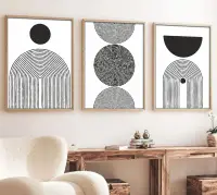 Obraz HUHU163 (set 3 ks) 50x70 cm ASIRGROUP