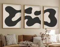 Obraz HUHU199 (set 3 ks) 50x70 cm ASIRGROUP