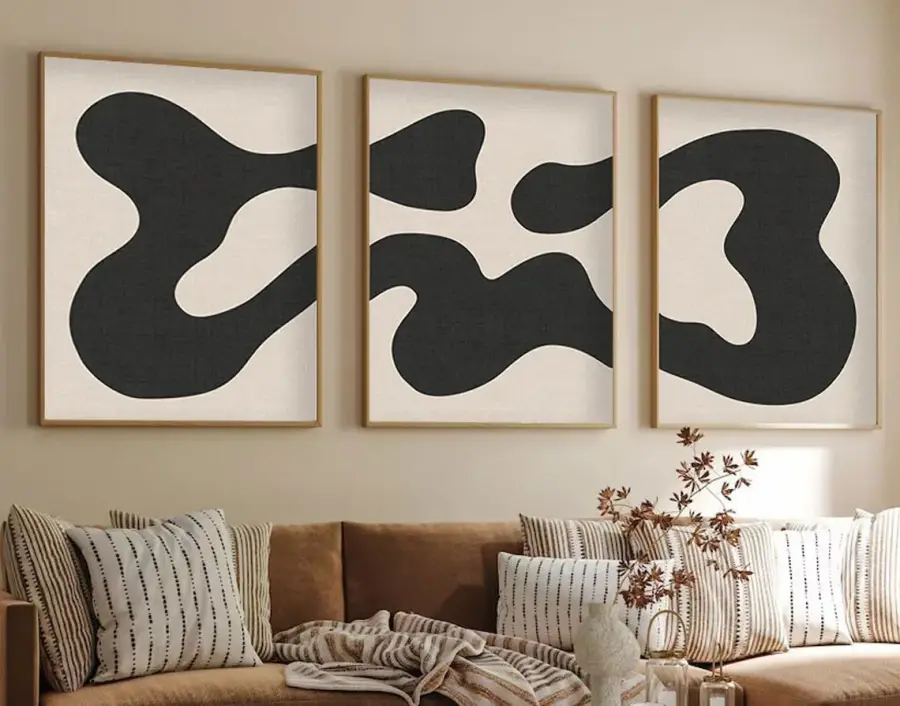 Obraz HUHU199 (set 3 ks) 50x70 cm ASIRGROUP