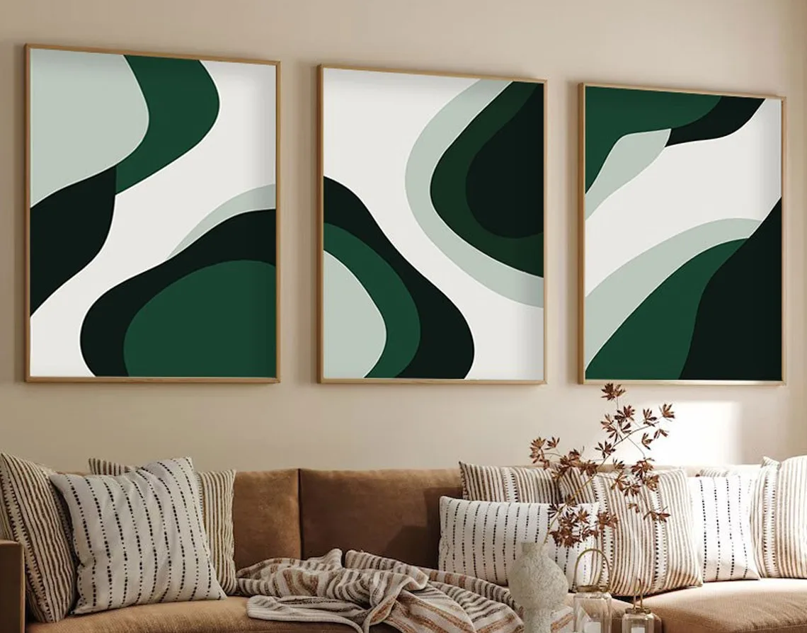 Obraz HUHU204 (set 3 ks) 50x70 cm ASIRGROUP