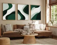 Obraz HUHU204 (set 3 ks) 50x70 cm ASIRGROUP (foto 2)
