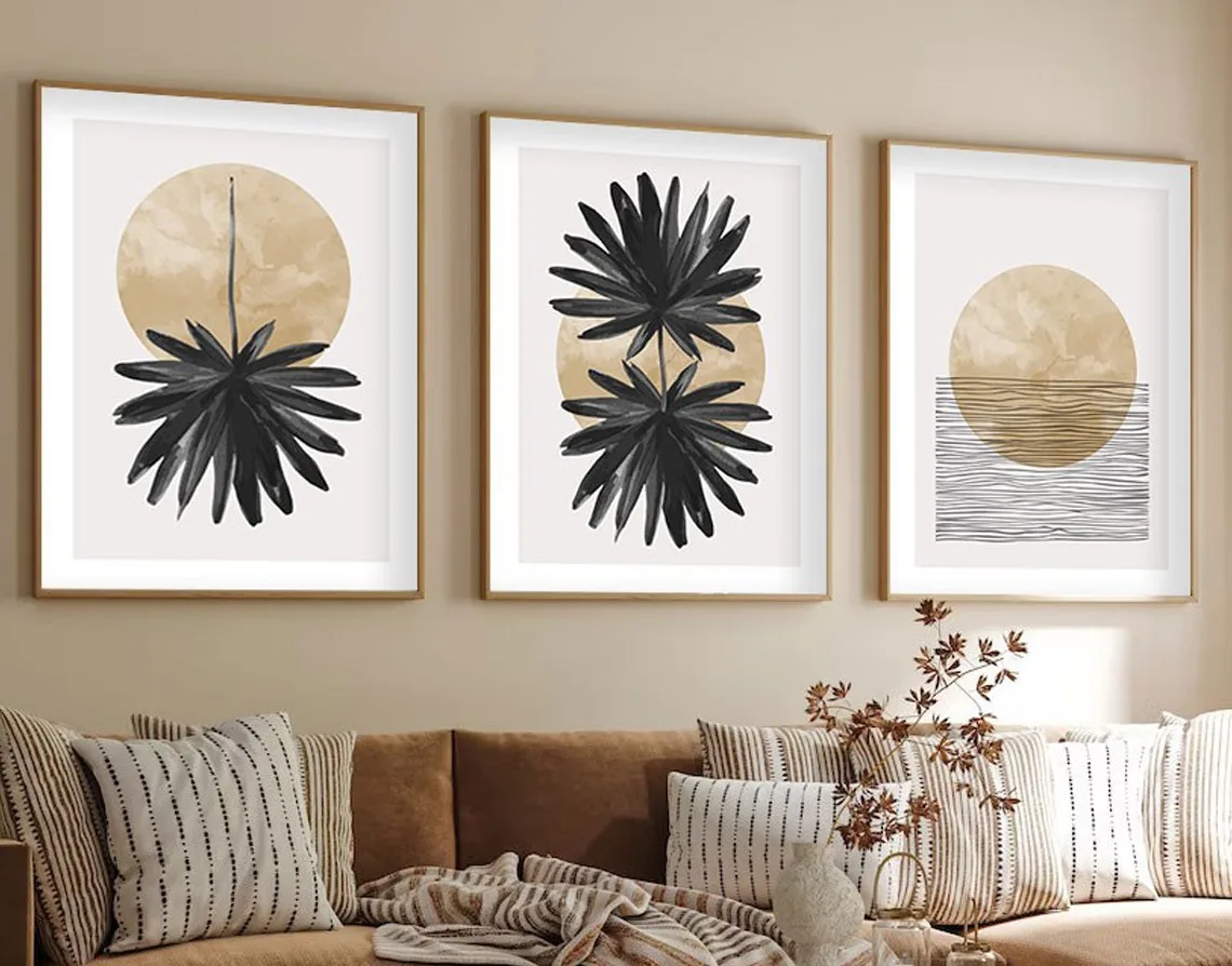 Obraz HUHU210 (set 3 ks) 50x70 cm ASIRGROUP