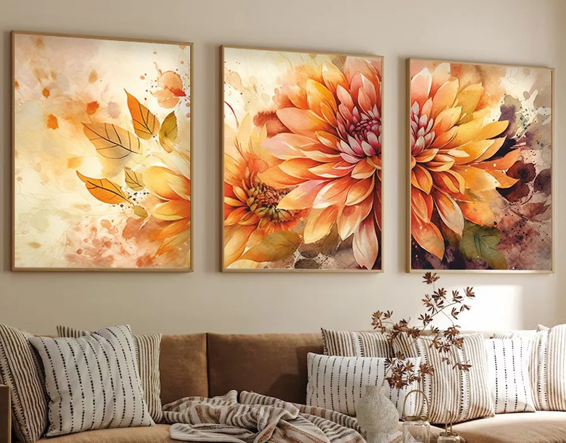 Obraz HUHU220 (set 3 ks) 50x70 cm ASIRGROUP