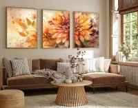 Obraz HUHU220 (set 3 ks) 50x70 cm ASIRGROUP (foto 2)