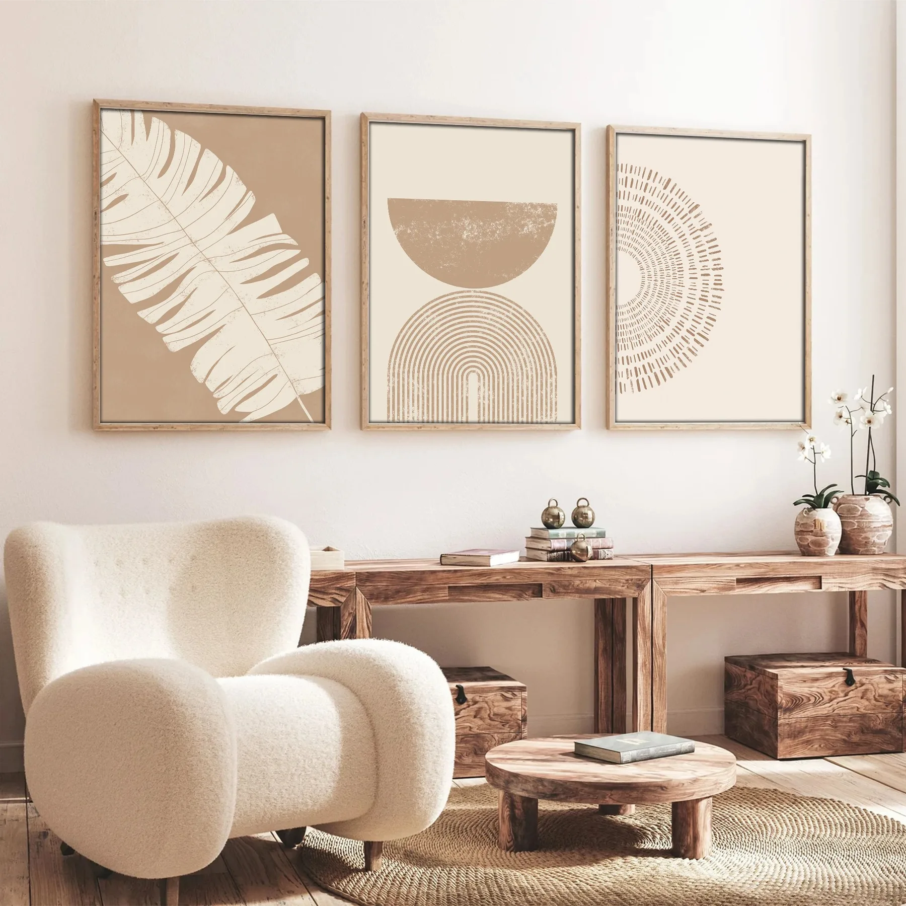 Obraz HUHU259 (set 3 ks) 50x70 cm ASIRGROUP
