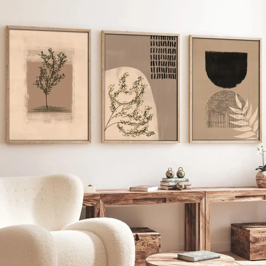 Obraz HUHU260 (set 3 ks) 50x70 cm ASIRGROUP