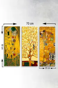 Obraz MDF0067 (set 3 ks) ASIRGROUP (foto 5)