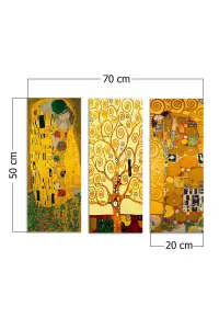Obraz MDF0067 (set 3 ks) ASIRGROUP (foto 6)