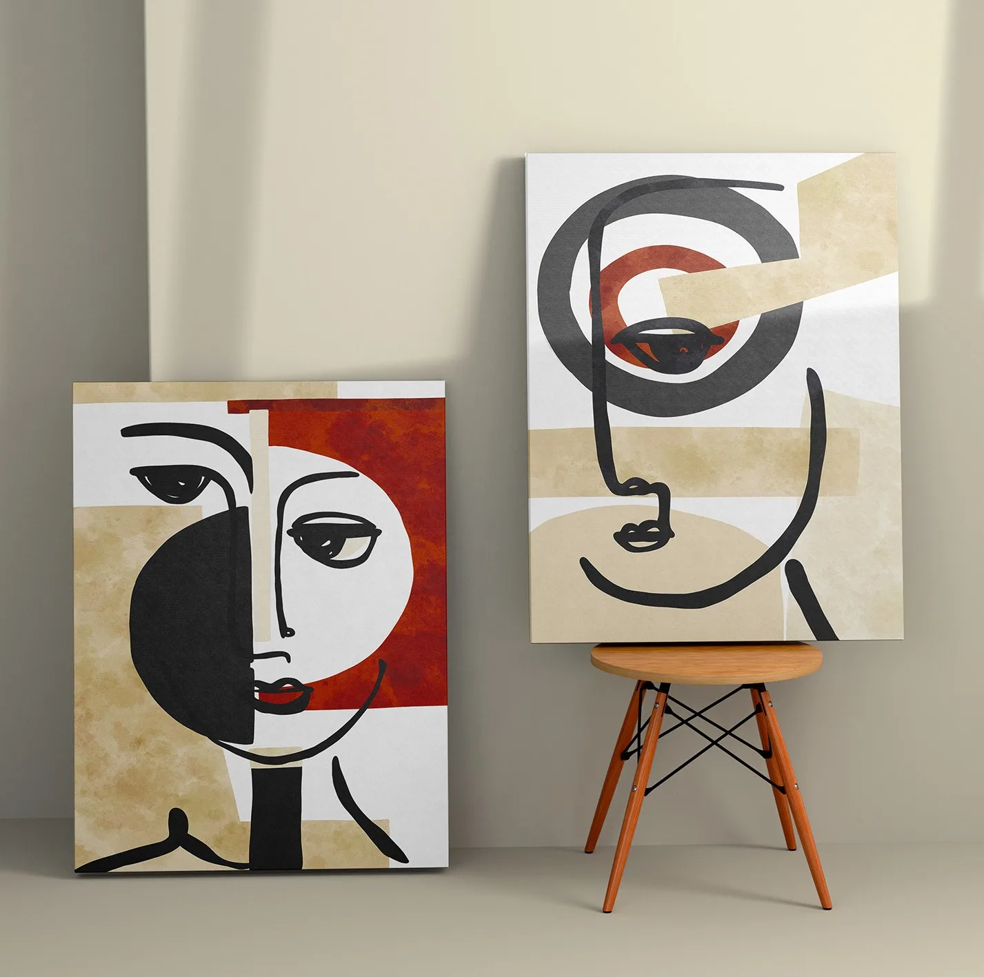 Obraz na plátně 2KNV4234 (set 2 ks) 50x70 cm ASIRGROUP