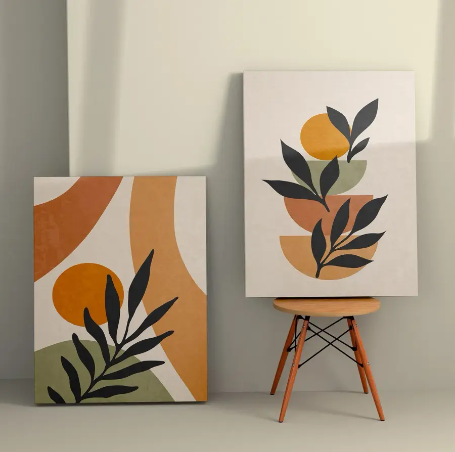 Obraz na plátně 2KNV4271 (set 2 ks) 50x70 cm ASIRGROUP