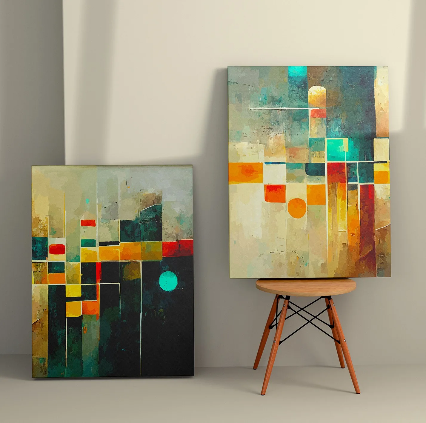 Obraz na plátně 2KNV4318 (set 2 ks) 50x70 cm ASIRGROUP
