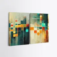 Obraz na plátně 2KNV4318 (set 2 ks) 50x70 cm ASIRGROUP (foto 2)