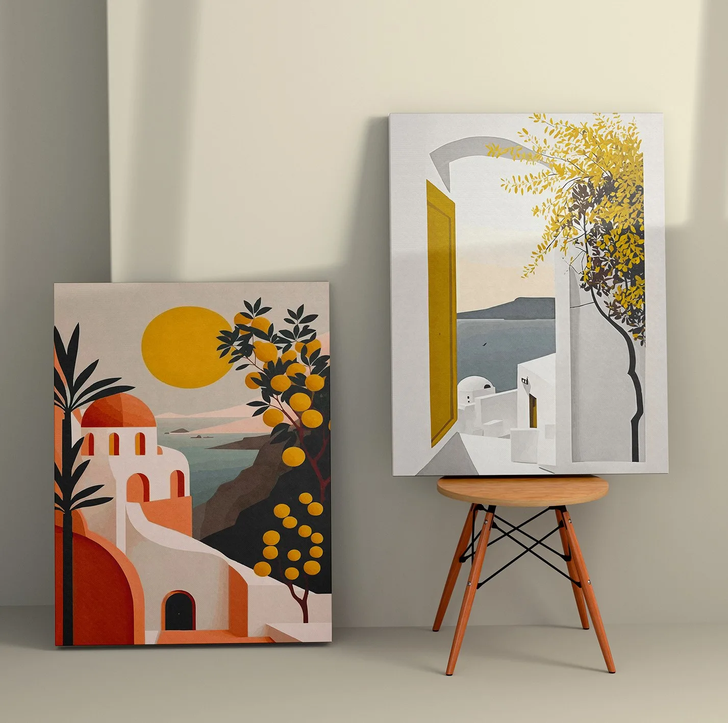 Obraz na plátně 2KNV4328 (set 2 ks) 50x70 cm ASIRGROUP