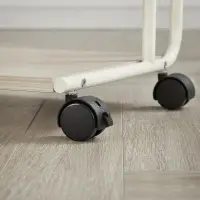 Odkládací stolek 55x32x66cm, mdf, bělený dub, AKF-E1012 CRM Autronic (foto 7)