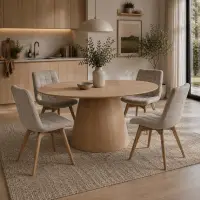 Oválný jídelní stůl 160x90cm HT-L3523 Autronic (foto 11)