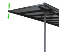 Pergola BRUCE F polykarbonát Rojaplast (foto 52)