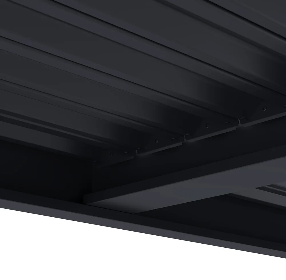 Bioklimatická pergola ke stěně INTRO DUO 4x4 m Rojaplast (foto 220)